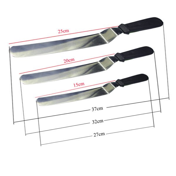 Flexible Stainless Steel Cooking Spatula - Image 4